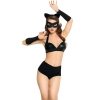 Kostium erotyczny Catwoman SoftLine Collection czarny L