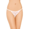 Zmysłowe stringi SoftLine 2227 białe S/L