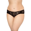 Stringi Plus Size 2469 SoftLine czarny XL
