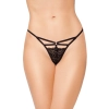 Stringi erotyczne SoftLine Collection 2473 czarne S/L