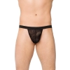 Stringi męskie kabaretkowe SoftLine 4402 czarne S/L