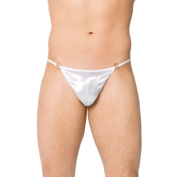 Prowokacyjne stringi SoftLine 4420 białe S/L