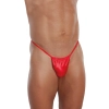 Odważne stringi męskie SoftLine 4470 czerwone S/L