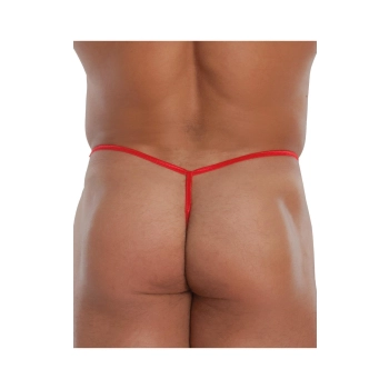 Odważne stringi męskie SoftLine 4470 czerwone S/L