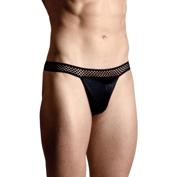 Stringi męskie prowokacyjne SoftLine 4486 czarne S/M