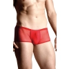 Bokserki męskie z wycięciem SoftLine 4493 czerwone XL