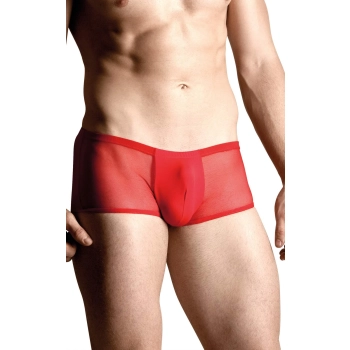 Bokserki męskie z wycięciem SoftLine 4493 czerwone XL