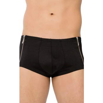 Szorty lycrowe z zamkami SoftLine 4500 czarne XL