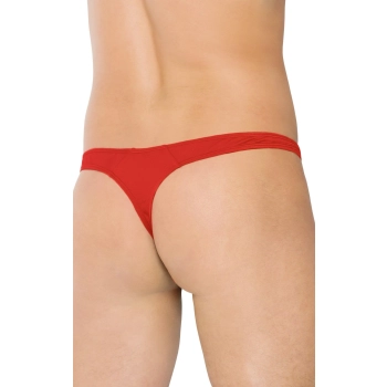 Stringi siateczkowe prowokacyjne SoftLine 4502 czerwone XL