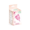 Kubeczek menstruacyjny Yoba silikonowy różowy S