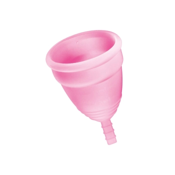 Kubeczek menstruacyjny Yoba silikonowy różowy S