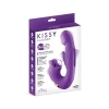 Wibrator króliczek Yoba Kissy 3w1 fioletowy USB 17,6 cm