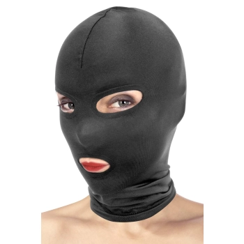 Maska spandex z otwartymi oczami i ustami Fetish Tentation