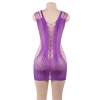 DRESS H3161 PURPLE (Size: TU)