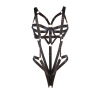Regulowany body harness Paris Hollywood czarny