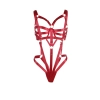 Regulowany body harness Paris Hollywood czerwony