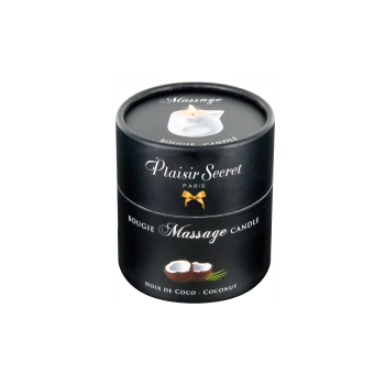 Świeca do masażu kokosowa Plaisir Secret 80 ml