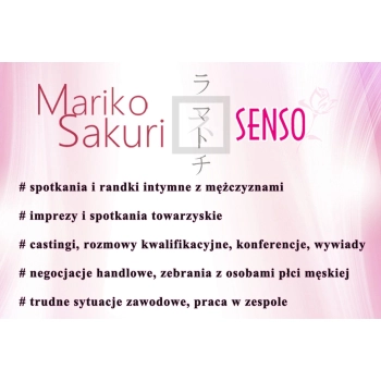 Feromony damskie Mariko Sakuri SENSO 50 ml