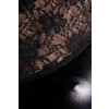 Sukienka wetlookowa czarna Lulu Glossy L