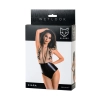 Body wetlook Kiara Glossy czarny XL