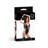 Body Wetlook Glossy Alessandra czarne XL