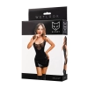 Sukienka wetlookowa Glossy Rimma czarna M