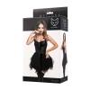 Sukienka wetlook Glossy Elisia czarna M