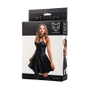 Sukienka wetlook Glossy Marisa czarna XL