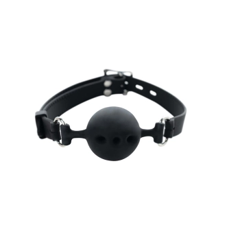 Knebel silikonowy oddychający regulowany Fantasy 4 cm
