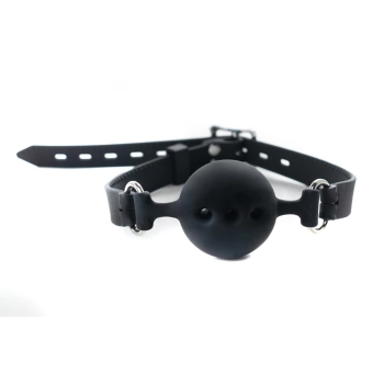 Knebel silikonowy oddychający regulowany Fantasy 4 cm
