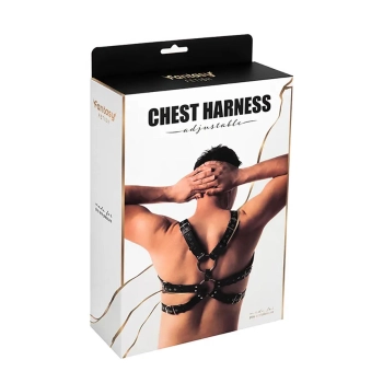 Regulowany harness na klatkę piersiową Fantasy PU