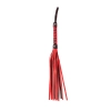 Czarno czerwony flogger Fantasy 51 cm