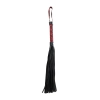 Flogger czerwony i czarny Fantasy 44 cm