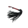 Flogger czerwony i czarny Fantasy 44 cm