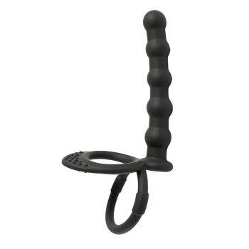 Strapon dildo silikonowe Fantasy do podwójnej penetracji 13,5 cm
