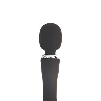 Czarny wibrator łechtaczkowy punktu G Fantasy silikonowy USB 24 cm