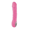 Wibrator realistyczny Fantasy różowy silikonowy z grzaniem 22 cm USB