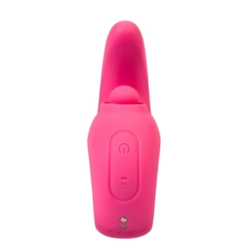 Stymulator łechtaczki Fantasy silikonowy wibrujący uderzający USB 10,5cm