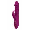 Wibrator króliczek silikonowy Fantasy z grzaniem 10 trybów USB 22 cm