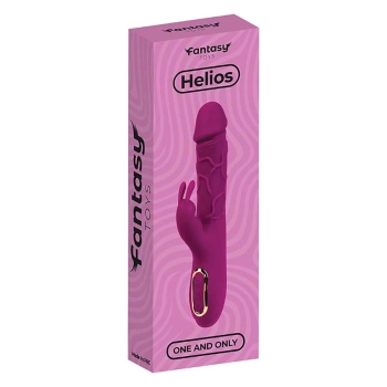 Wibrator króliczek silikonowy Fantasy z grzaniem 10 trybów USB 22 cm