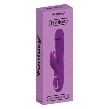 Wibrator króliczek Fantasy silikonowy grzanie 10 trybów USB 22 cm