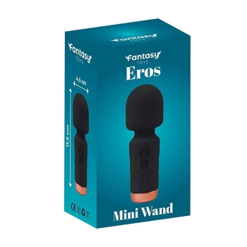 Wibrator mini wand Fantasy fioletowy silikonowy USB 11,5 cm
