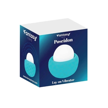 Masażer łechtaczkowy lay on silikonowy Fantasy Poseidon USB 6cm