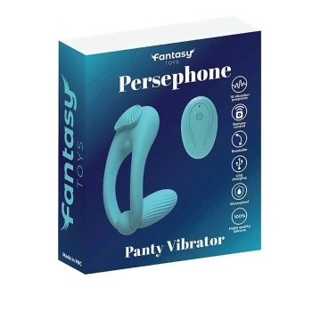 Wibrator do majtek Persephone silikonowy z pilotem Fantasy USB