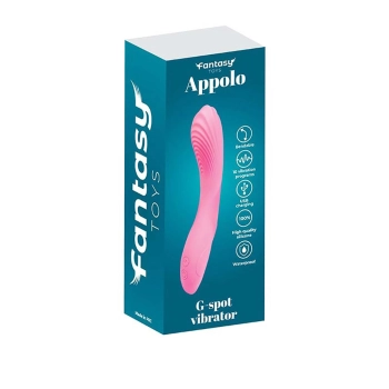 Wibrator punktu G silikonowy Fantasy Apollo USB 20 cm