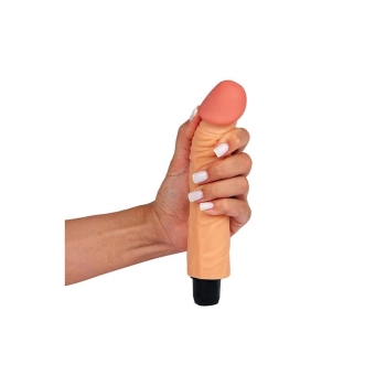 Wibrator miękki The Real Deal Fantasy TPE 19 cm AAA