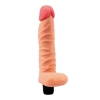 Miękki realistyczny wibrator z jądrami Fantasy 21 cm