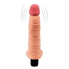 Miękki realistyczny wibrator z jądrami Fantasy 21 cm