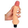 Miękki realistyczny wibrator z jądrami Fantasy 21 cm