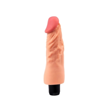 Wibrator TPE Fantasy The Real Deal z żyłkami 17 8 cm